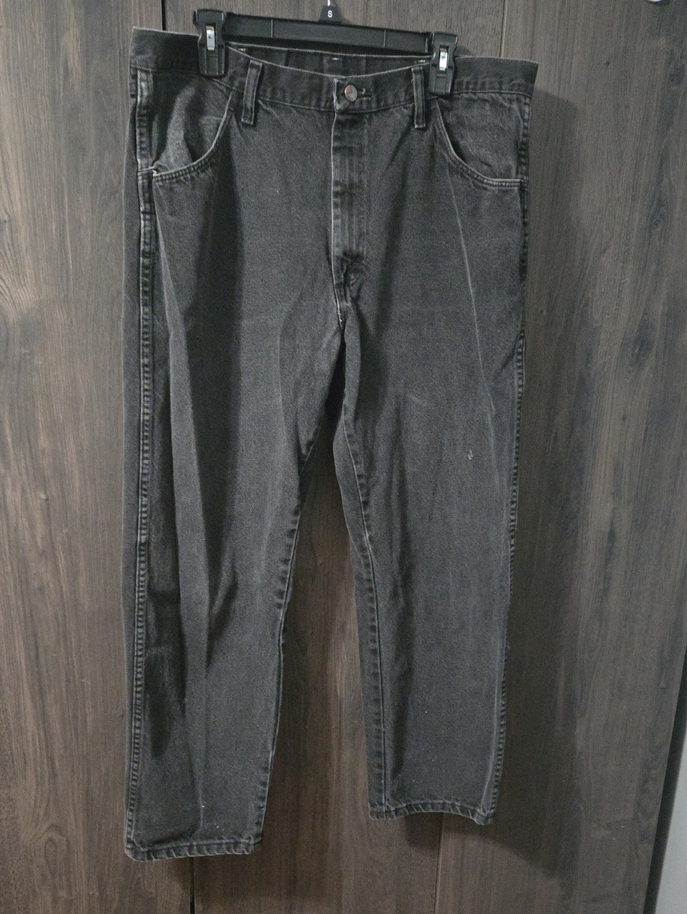 Rustler Black Denim Jeans